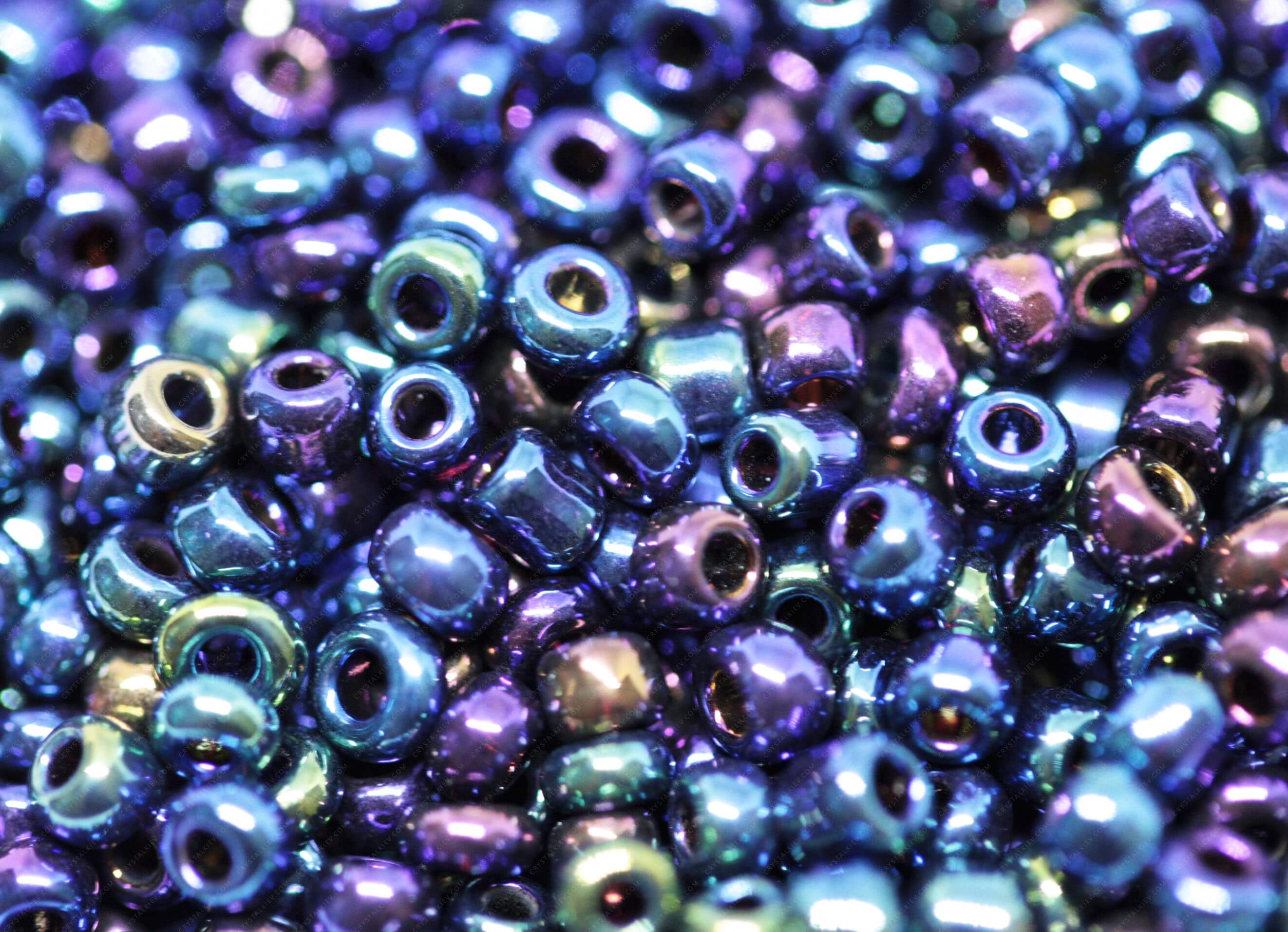 Бисер (бусина) Hematite Purple 1.9mm